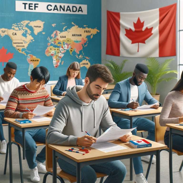 Candidats composant le TEF Canada